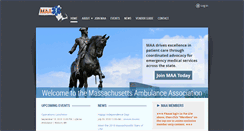 Desktop Screenshot of massambulance.org