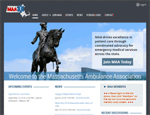 Tablet Screenshot of massambulance.org