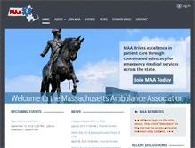 Tablet Screenshot of massambulance.com